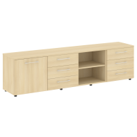 Тумба наборная - 4 секции Yalta LT.TS-4.1 акация лорка